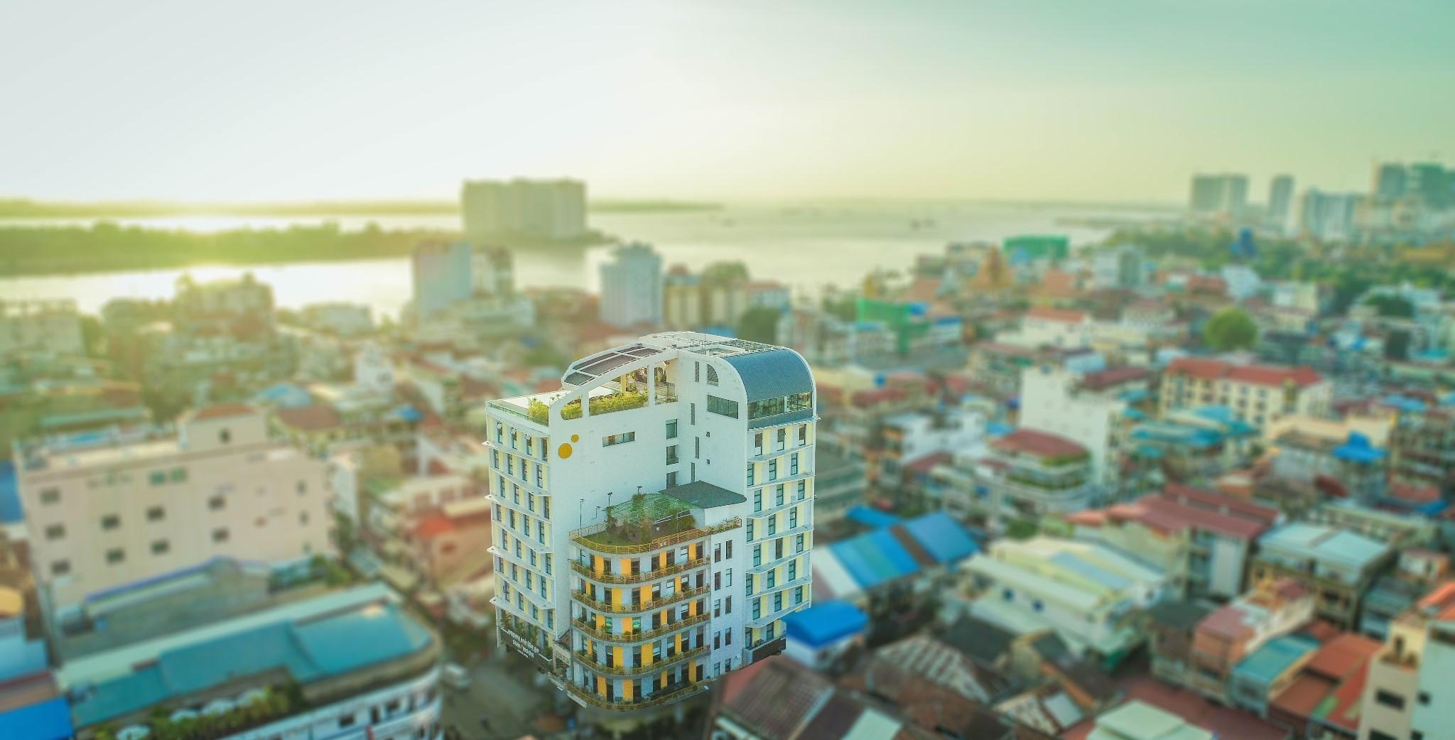 Sun & Moon, Urban Hotel Phnom Penh Exteriör bild